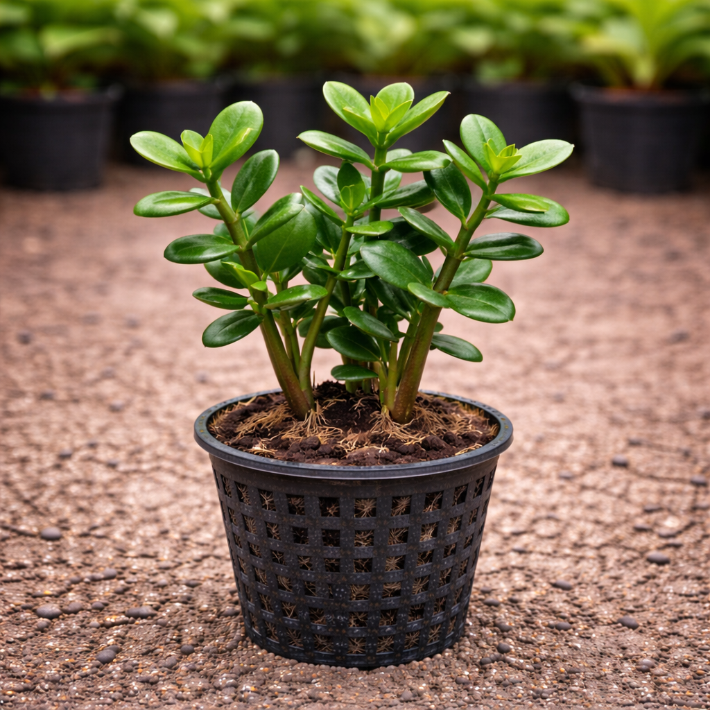 Jade Plant Sapling – Live Lucky Money Plant | Crassula | Feng Shui Succulent