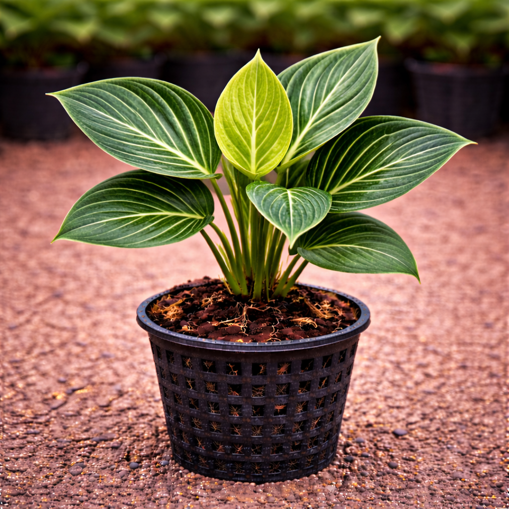 Philodendron Birkin Plant Sapling – Live Rare White Pinstripe Indoor Plant