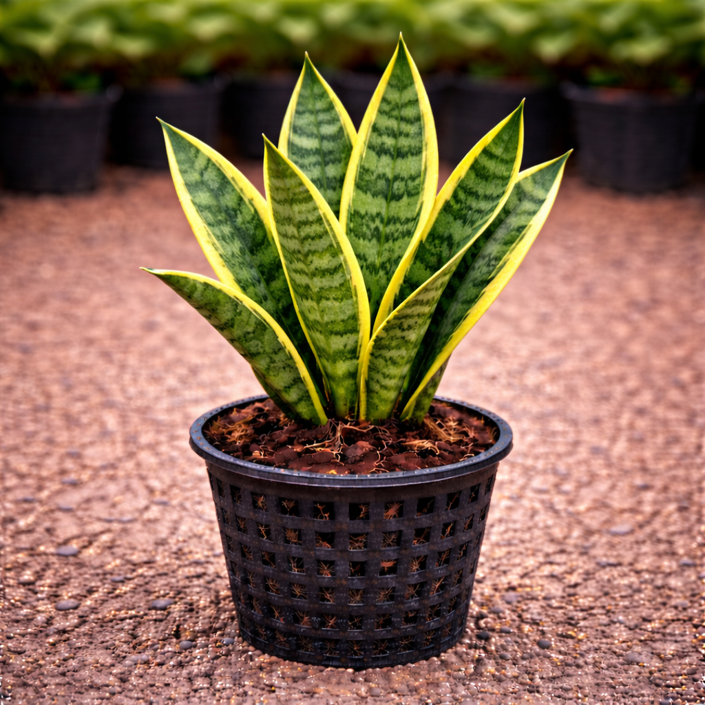 Snake Plant Sapling – Live Sansevieria | NASA Air Purifier | Indestructible Indoor Plant