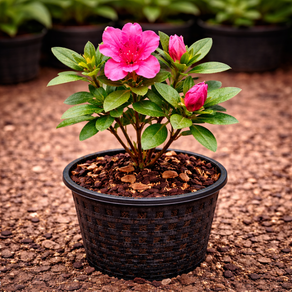 Azalea Flower Plant Sapling – Live Rhododendron | Spectacular Blooming Ornamental Shrub