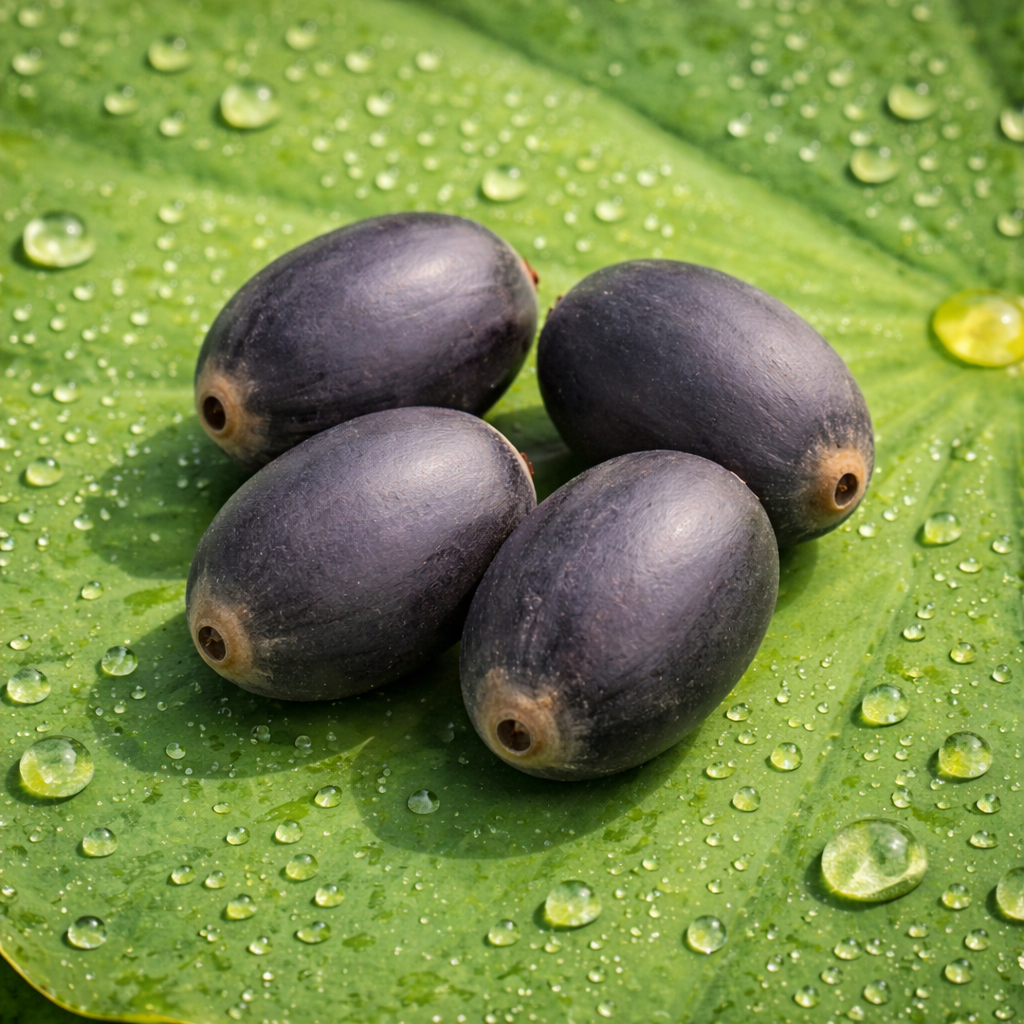 Lotus Seeds (4 Seeds) – Premium Sacred Lotus Seeds | Grow Your Own Lotus at Home | For Home Gardening Use Only