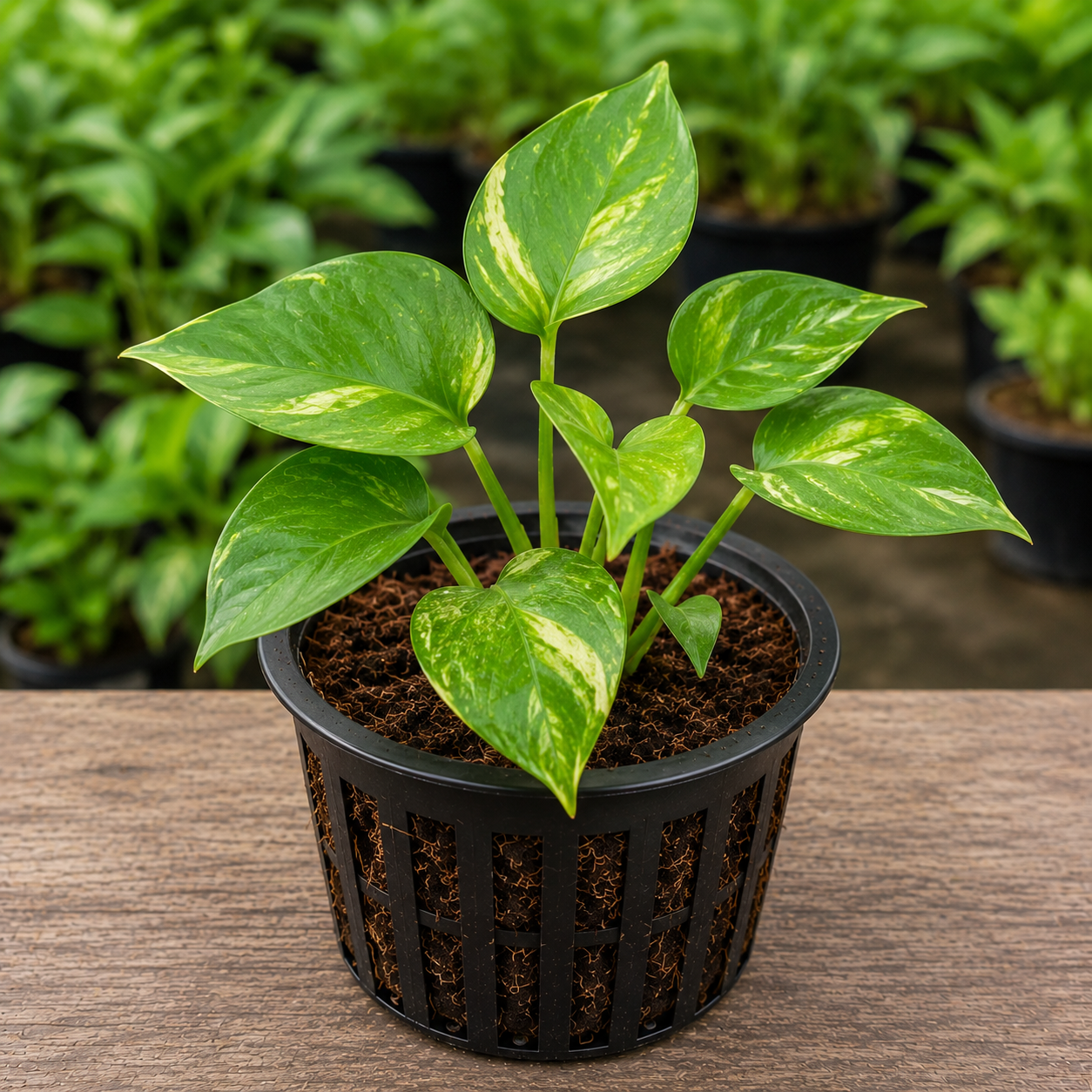 Money Plant Sapling – Live Epipremnum Aureum | Vastu & Feng Shui Prosperity Vine | NASA Air Purifier